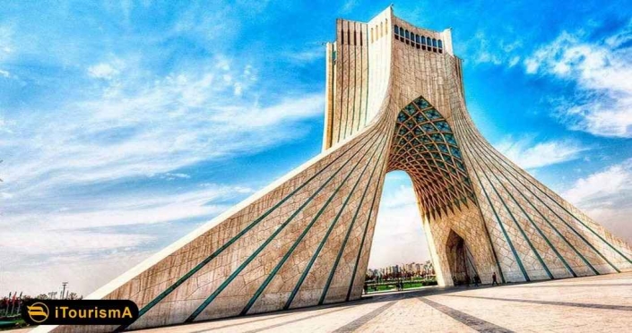 برج آزادی از نمادهای شهر تهران