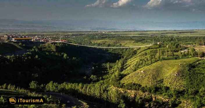 Meshgin Shahr Suspension Bridge