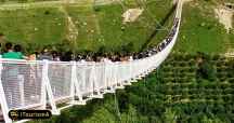 Meshginshahr suspension bridge
