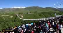 Meshginshahr suspension bridge
