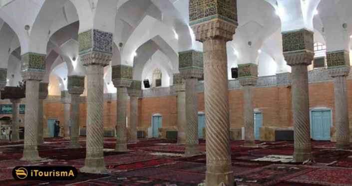 مسجد جامع سنندج یا مسجد دارالاحسان در قلب شهر سنندج