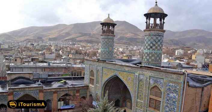 مسجد جامع سنندج یا مسجد دارالاحسان در قلب شهر سنندج