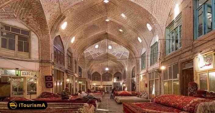 بازار تاریخی تبریز یکی از مهمترین مراکز تجاری در مسیر جاده ابریشم