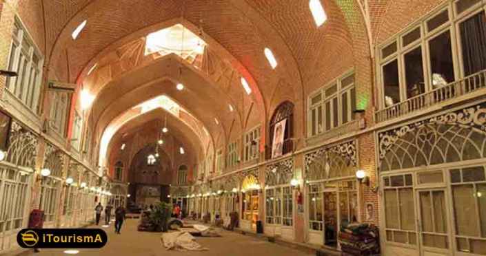 بازار تاریخی تبریز یکی از مهمترین مراکز تجاری در مسیر جاده ابریشم