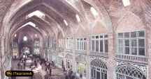 مجموعه بازار تاریخی تبریز یکی از مهمترین مراکز تجاری در مسیر جاده ابریشم