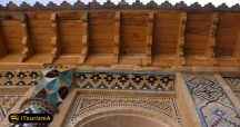 موزه مشکین فام در خانه فروغ الملک در شیراز برپا شده است